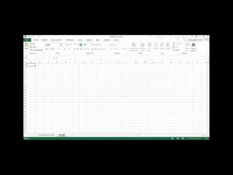 Lesson 8 Modifying workbooks