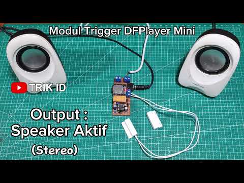 Modul Trigger DFPlayer Mini | Magnet dijauhkan - Audio Play 1X