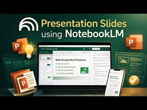 Create Presentation Slides using NotebookLM 