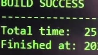 When your code finally compiles.