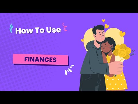 Help Section:  Finance