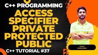 Access Specifier | Private | Protected | Public | C++ Programming | In Hindi