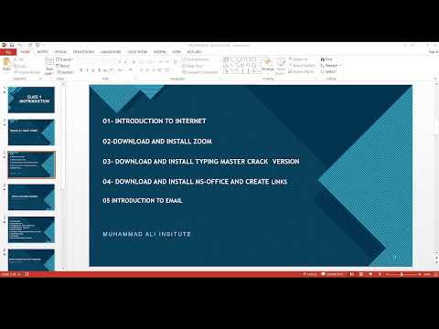 Computer Basic Course (Introduciton Lecture)