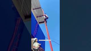 Ladder Safety FAIL! 😱 OSHA... Is This Safe? #ladderfail #marginofsafety #najmaconsultancy #learn