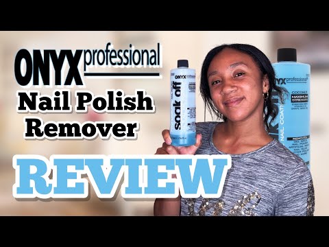 Onyx Professional Coconut Scented Nail Polish Remover With File, 16 Fl Oz Review