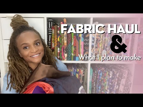FABRIC HAUL | The fabrics I've bought the garments I'm going to make with them.