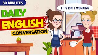 30 Minutes to Learn English Through Real-life Conversations | Daily English Conversations (A2-B1)