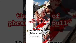 10 Must-know idioms to speak like a native #englishgrammar #learnenglish #ingles #aulagratis