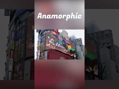New Technology🔥| Anamorphic Display 😮|#shorts