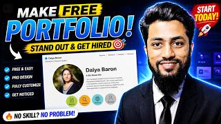 Free Portfolio Website in 2025 | Easy Setup for Freelancers