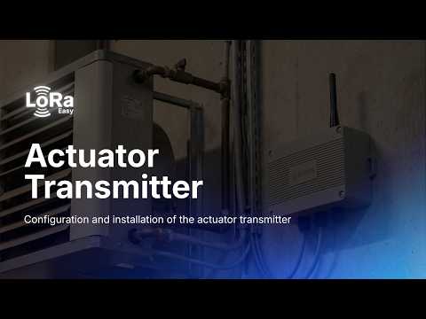 Installation of the TX IO 600-040 actuator transmitter