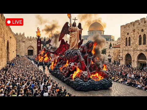 UNBELIEVABLE! Watch the Jesus procession in ISRAEL that SHOCKERED the world in 2025