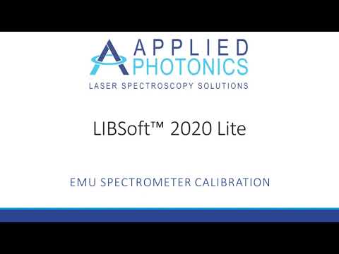 9   EMU spectrometer calibration