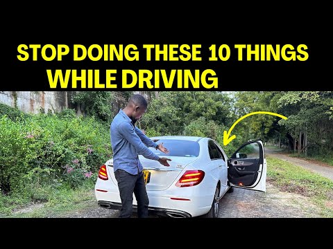Bad driving habits in Kenya| How to be a good driver in 2024!