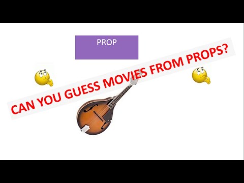 Guess Movies From PROPS| Props Challenge#1