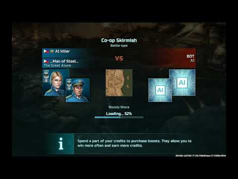 AI bloody shore map 29 min finish ( a very good partner)