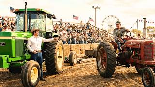 The JD Dealer Bet $15,000 His New Tractor Would Crush the Junkyard Farmall — He Lost Everything in 9