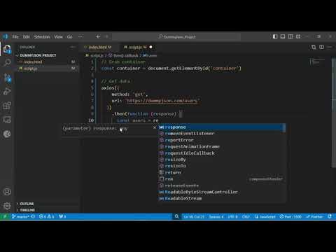 API FUNDAMENTALS #3 - How to integrate an API (DummyJson) in a Frontend App using Axios