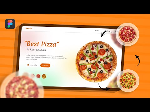 3D Carousel in Figma Using Smart Animate #uidesign #figma #animation