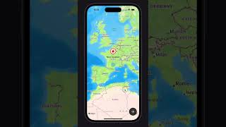 Bucket List - MapKit & Local Authentication | 100 Days Of SwiftUI | Day 68-73 | Project 14 | #short