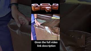 Leather sofa set making#short #trendingshortvideos #youtubeshorts #ytshorts #sivasofatutorial
