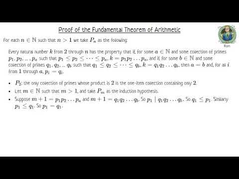 Fundamental Theorem of Arithmetic III