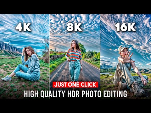 trending 8k photo editing | ai tools | photo editing