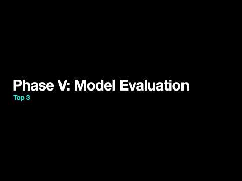 Phase V:  Model Evaluation | TOP 3
