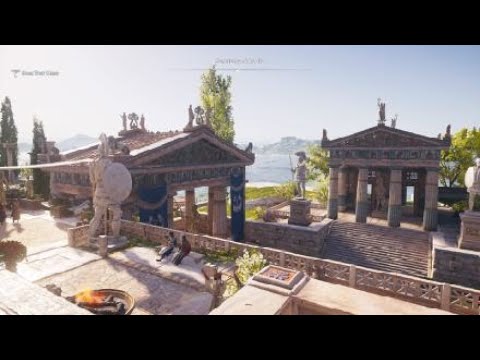 Ancient Greek Temple Ambience  - ASMR Sleep Relaxation Sounds - Assassin's Creed® Odyssey