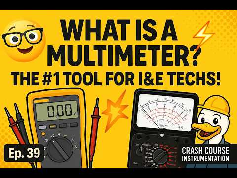 🧠 What Is a Multimeter? (And Why Every Tech Needs One!) Ep.39