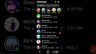 Messenger id logout