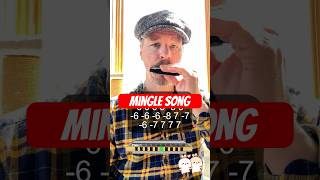 Mingle Song Squid Game Round and Round Harmonica Tutorial #harmonica #tutorial #squidgame