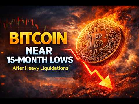 Bitcoin Near 15-Month Lows After Heavy Liquidations | Crypto News Today