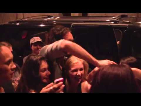 Russel Brand being awesome with his fans