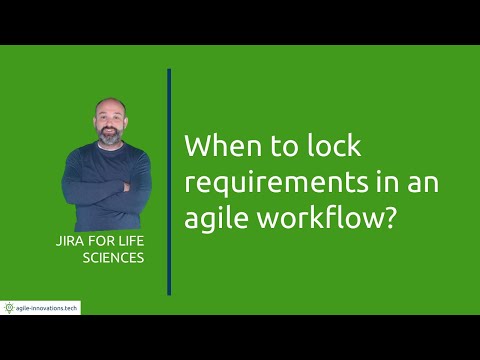 "When to lock requirements?"  And other questions about maintaining a spec in an agile workflow.