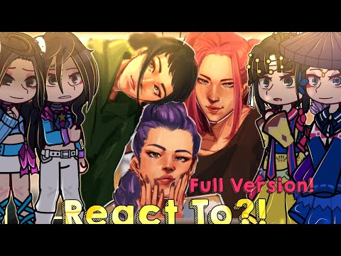 🍻|| K-Pop Demon Hunters Past Generations React To HUNTRIX/THE FUTURE! ||🍻《GCRV/KPDH》🌟||ALL PARTS||🌟