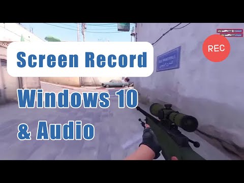 How to Screen Record Windows 10 with Audio| Best Screen Recorder on Windows 10 [Easy Steps]