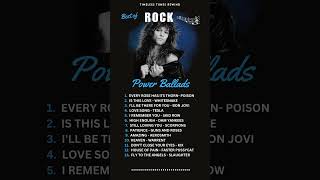 Rock Ballads 80s 90s 🎶 #classicrock