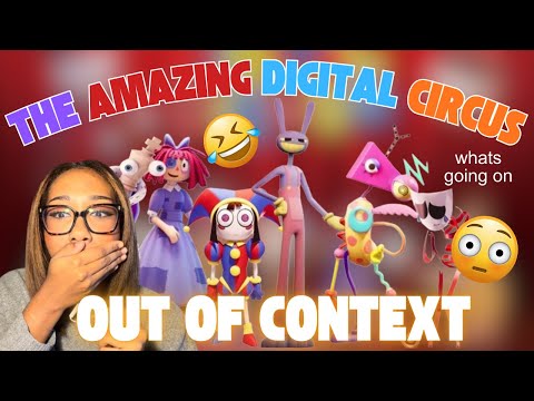 try NOT to LAUGH to THE AMAZING DIGITAL CIRCUS out of context!