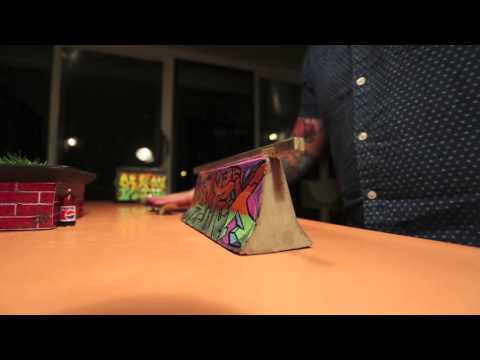 Ryan Hodges & Chris Commons- Porch Fingerboarding- Blackriver stair set new & more