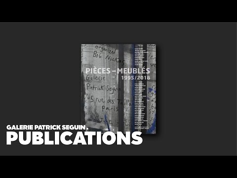 PUBLICATIONS | PIÈCES-MEUBLÉS, 1995/2016