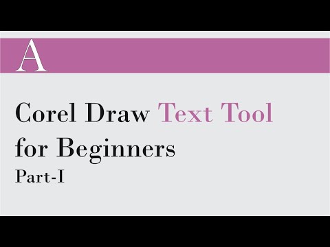 Text Tool for beginners #learners #students #coreldraw #designschool #fashiondesign #software #art