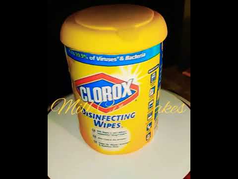 Clorox Wipes Cake (Lysol Wipe Cake)