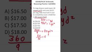 ASVAB/PiCAT Arithmetic Reasoning Practice Test Q: Conversions #acetheasvab w/ #grammarhero #afqt