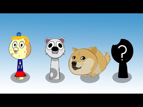 Incredibox Sprunki OC Phases Mrs. Puff & Doge & The Bear