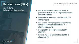 SAP Analytics Cloud for Planning – Getting a Handle on Advanced Formulas