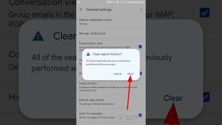 🔻How To Delete gmail Search History || gmail search history kaise delete kare ||#shorts