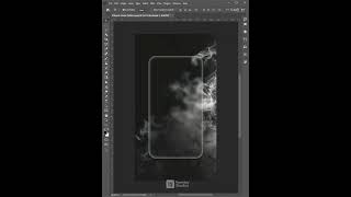 Glass morphism effect #design #photoshop #designtutorial #glassmorphism l #glasseffect