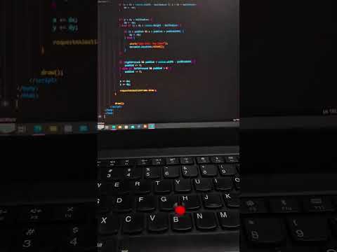 Breakout Game 🔥 Master JavaScript project👑 #fyp #webdeveloper #asmr #coding #softwareengineer