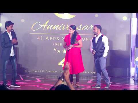 4i Apps 10th Anniversary| Taj Coromandel | Song | Singing Sensation